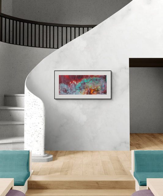 Fiji Breeze Abstract Fine ART Print - Lilian Schade Art