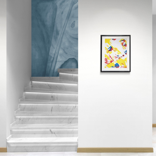 Thoughtful Motion Face Fine Art