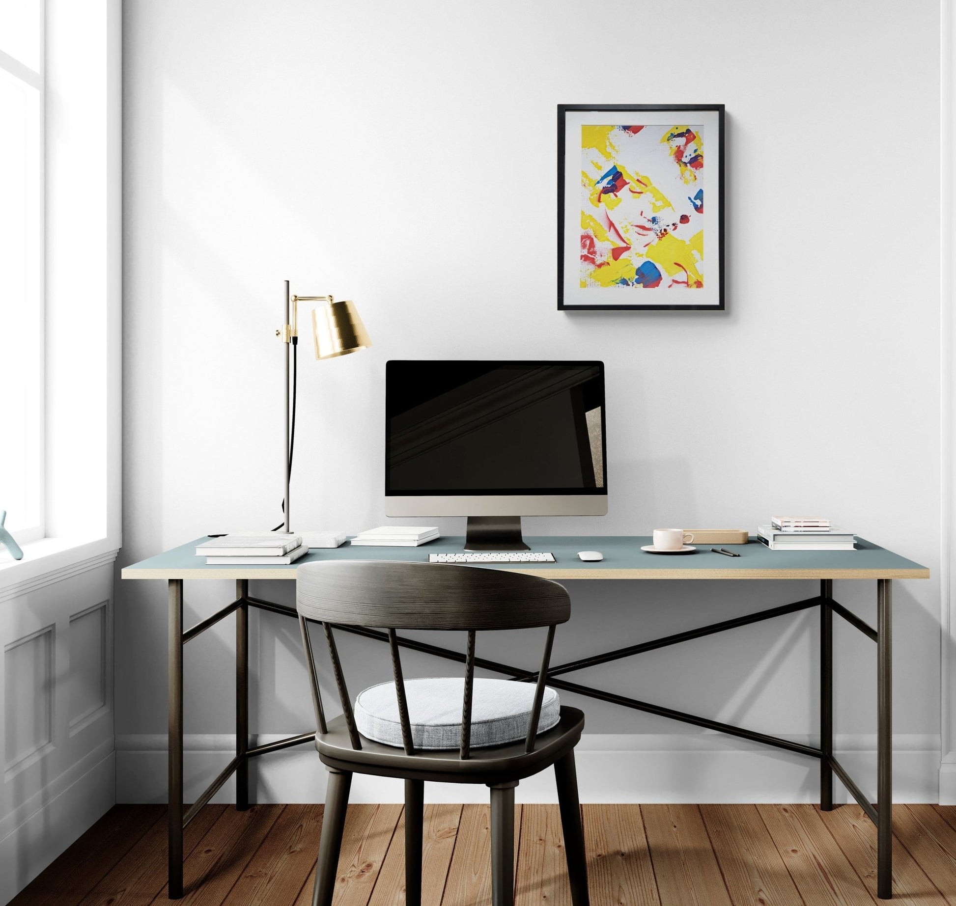 Thoughtful Motion Face Fine ART Print - Lilian Schade Art
